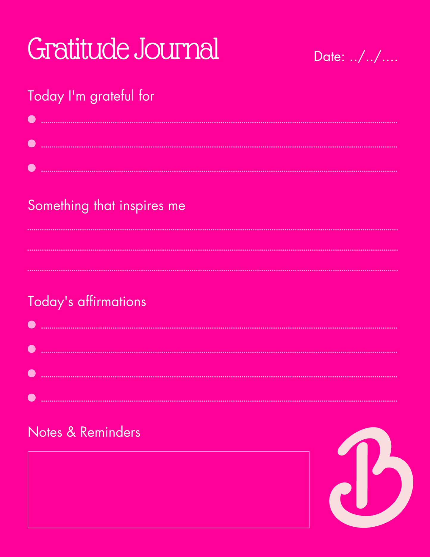 It Girl Digital Planner