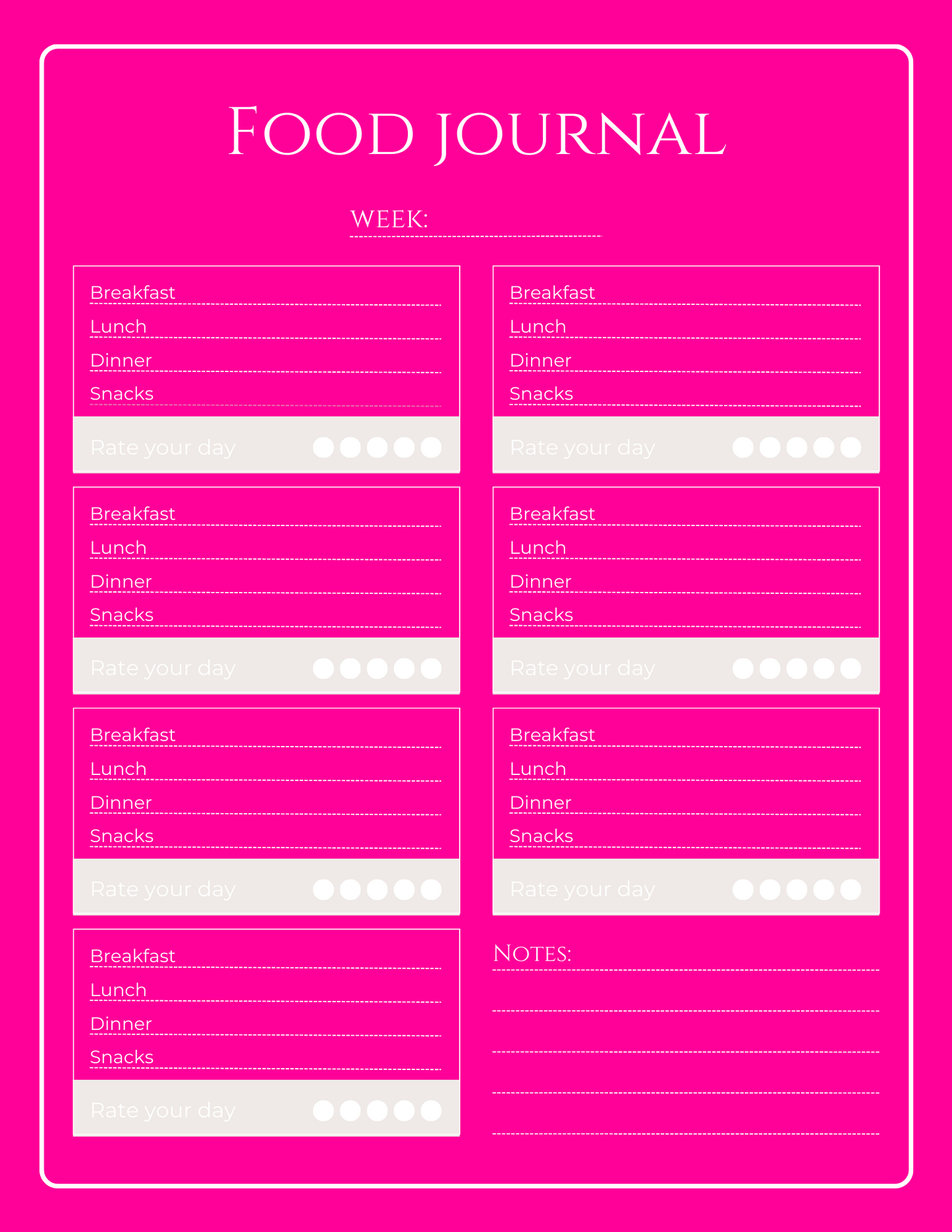 It Girl Digital Planner